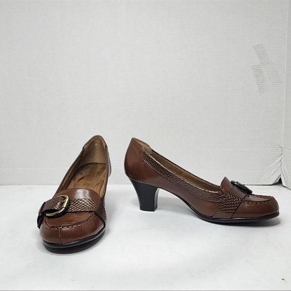 Aerosoles Heel Rest / Brown Leather 007 - Picture 11 of 11